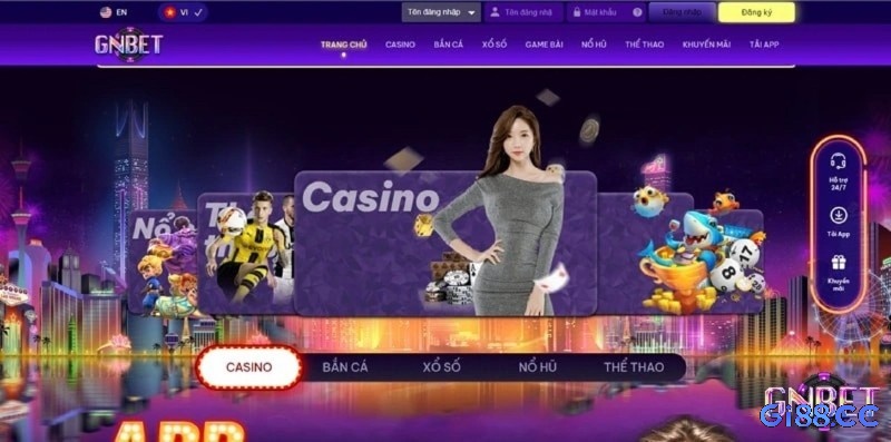 Đăng nhập Gnbet hòa mình vào thế giới cá cược đỉnh cao?
