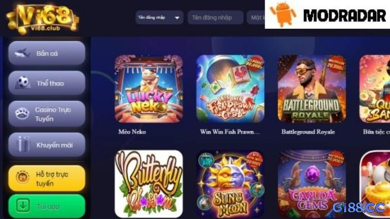 Ưu điểm nổi bật của cổng game Vi68