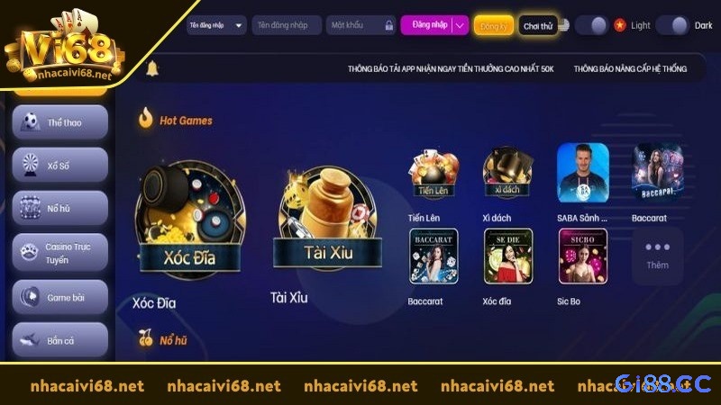 Tìm hiểu thông tin về cổng game Vi68