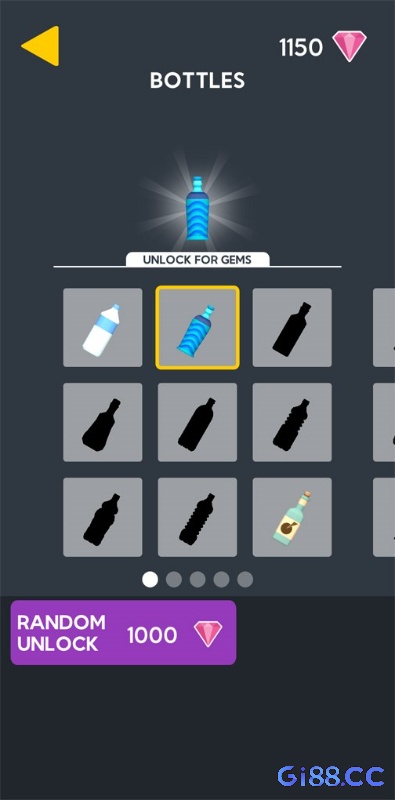 Game có nhiều kiểu chai khác nhau phù hợp để bạn sưu tầm