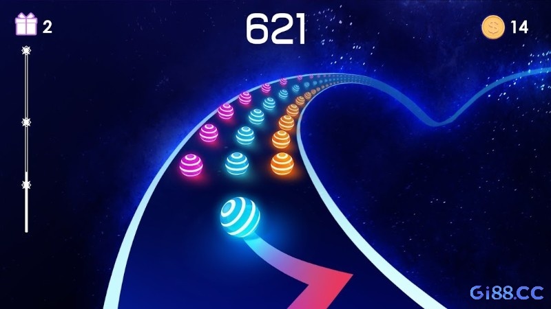 Game Dancing Road - Lăn bóng theo nhạc, mê ngay từ lần đầu