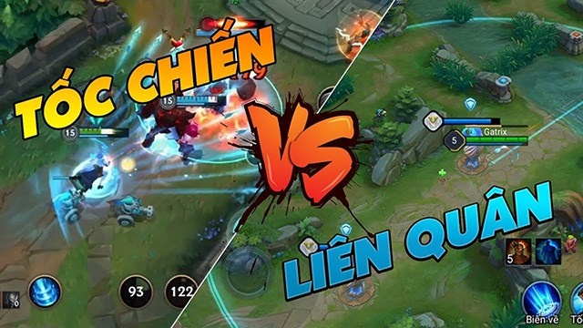 So sánh tốc chiến và liên quân: Phân tích toàn diện 2025