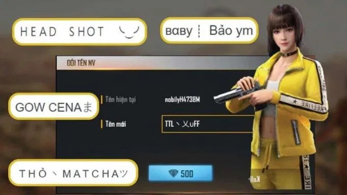 Cách đặt tên hay trong game - Bí quyết tạo nickname độc đáo