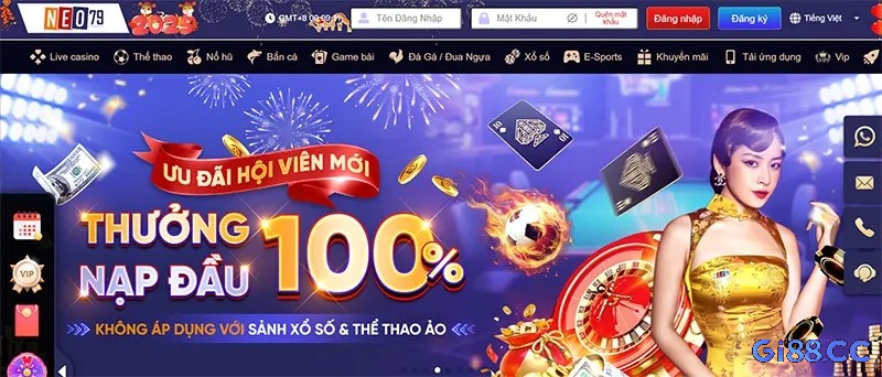 Bạn cần truy cập link nhà cái chính thức để có thể đăng ký NEO79