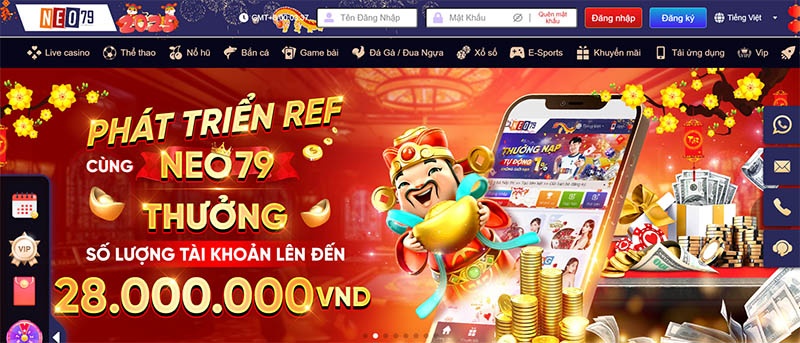 Đăng ký Neo79 dễ dàng, hướng dẫn nhanh chóng dễ thực hiện