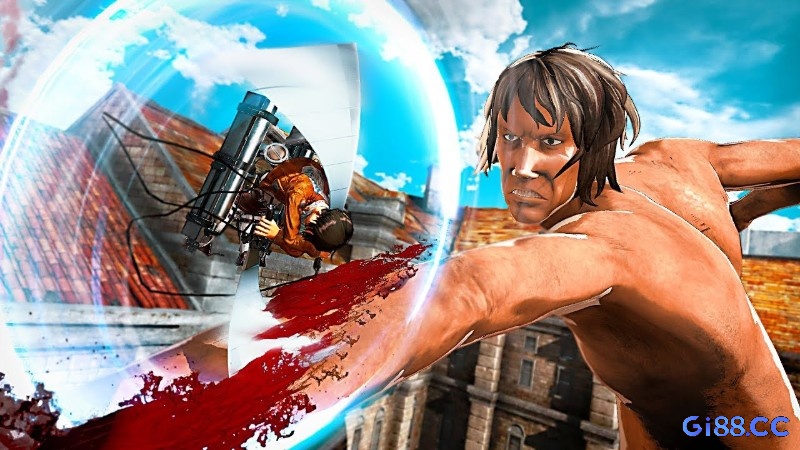 Lũ Titan trong Attack on Titan 2 có ngoại hình đáng sợ
