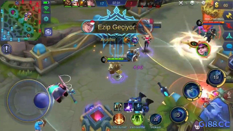 Giao tiếp và phối hợp với đồng đội là yếu tố then chốt trong chiến thắng ở game MOBA mobile.