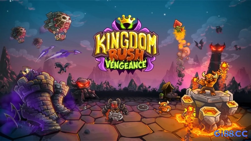 Kingdom Rush Vengeance – Game thủ thành mobile 2025 với 15 map mới, tháp phòng thủ đa dạng và đồ họa hoạt hình ấn tượng