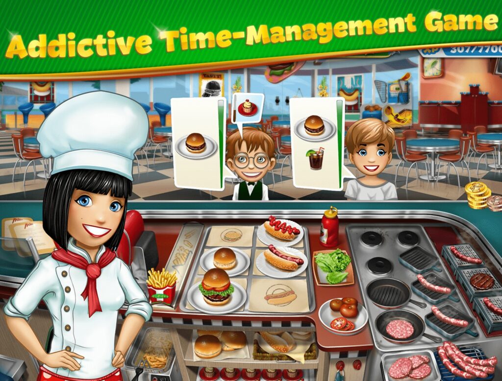 Game quản lý nhà hàng android: Nấu ăn & làm chủ kinh doanh