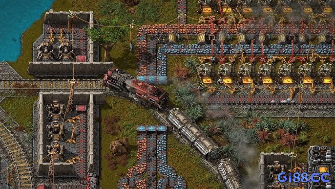 Factorio – game xây dựng vương quốc thiên về công nghiệp và tự động hóa